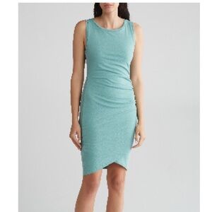 Sleeveless Teal Dress